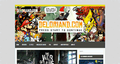Desktop Screenshot of deloriand.com